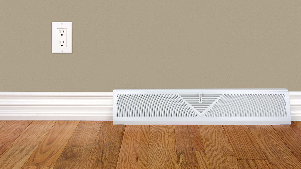 baseboard heating system