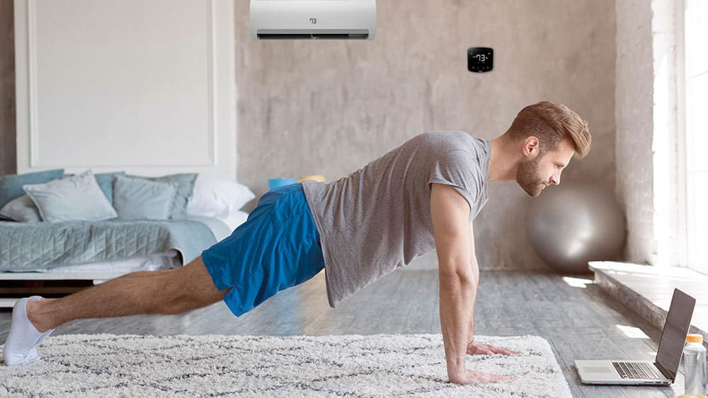 Ideal temperature is essential for healthy body and exercise.