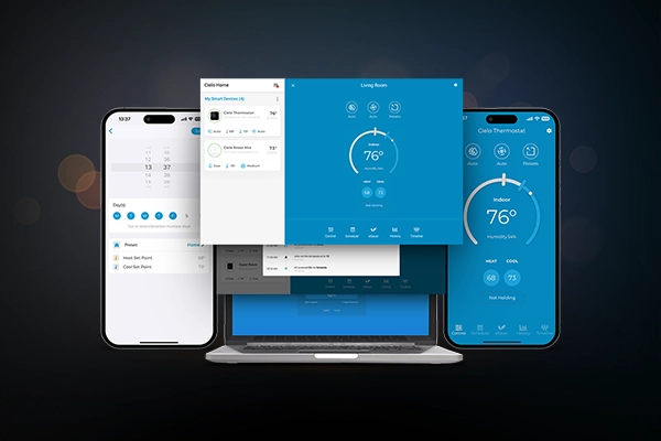 Cielo mobile and web app