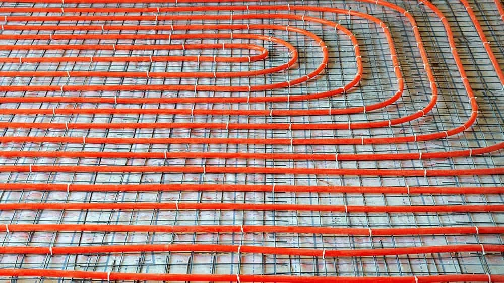 hydronic radiant floor heating
