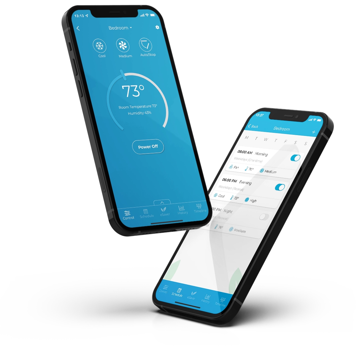 Cielo home app screens