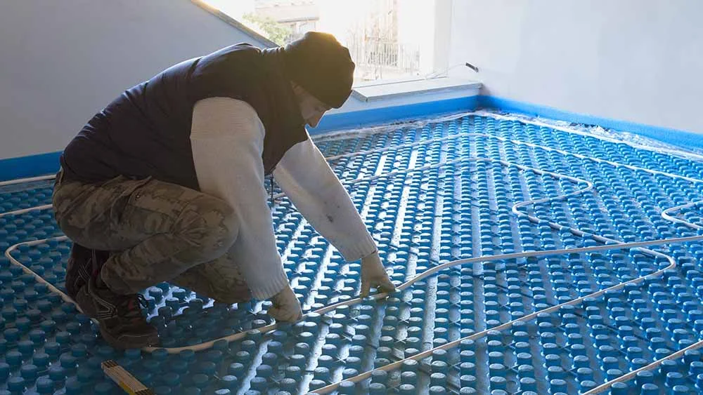 chilled slabs in radiant cooling