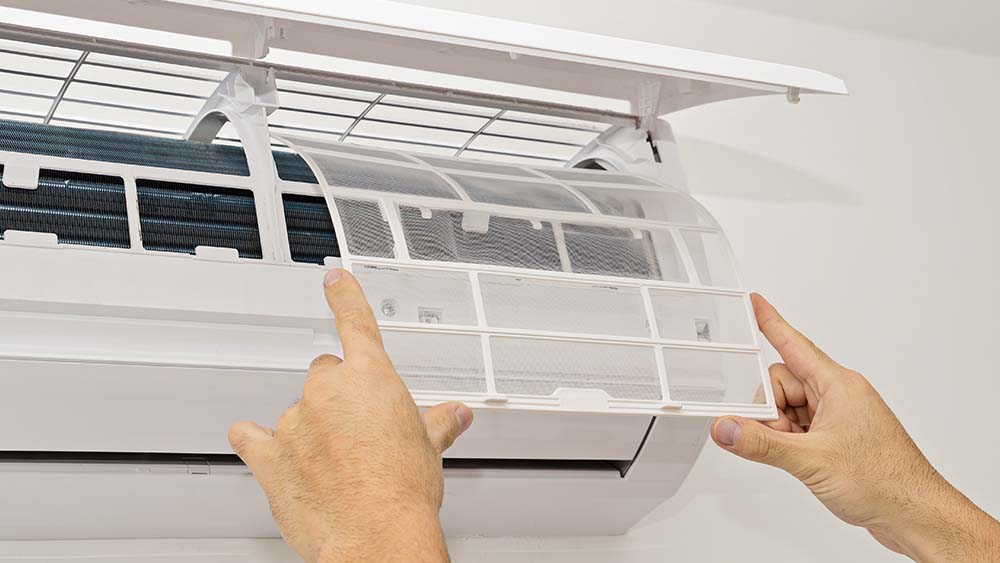 Extra pair of AC air filter