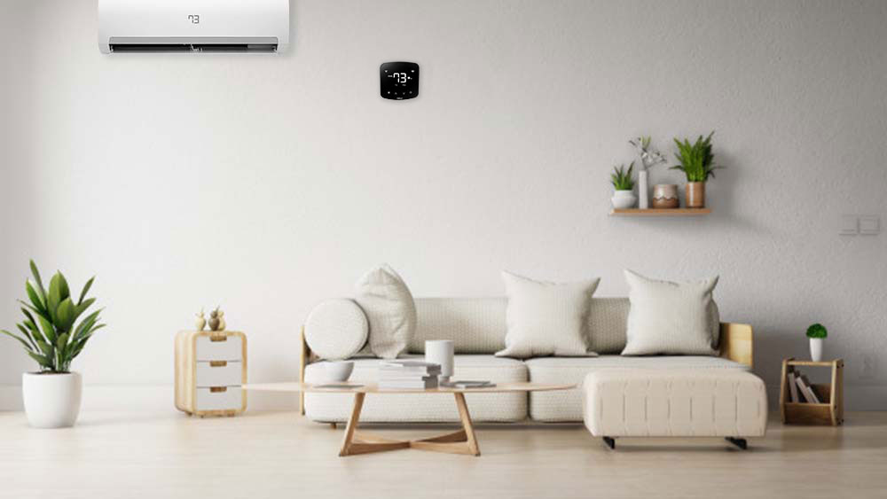 Cielo Breez Plus smart AC controller in an energy efficient home