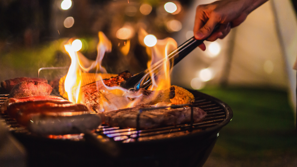 Backyard activities for Independence day celebrations.