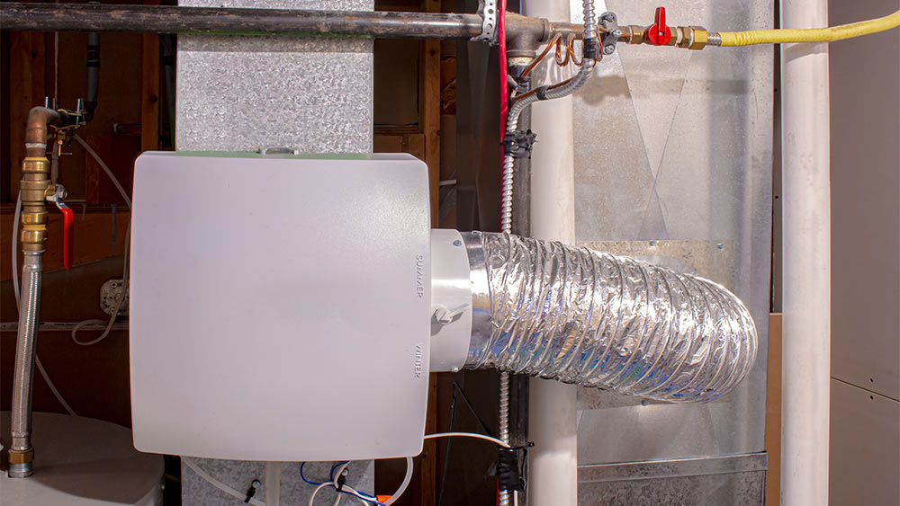 Components of forced air heating system