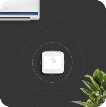 Cielo Breez Max connected with the mini-split