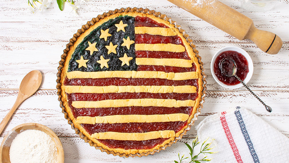 Fourth of July is all about red, white, and blue