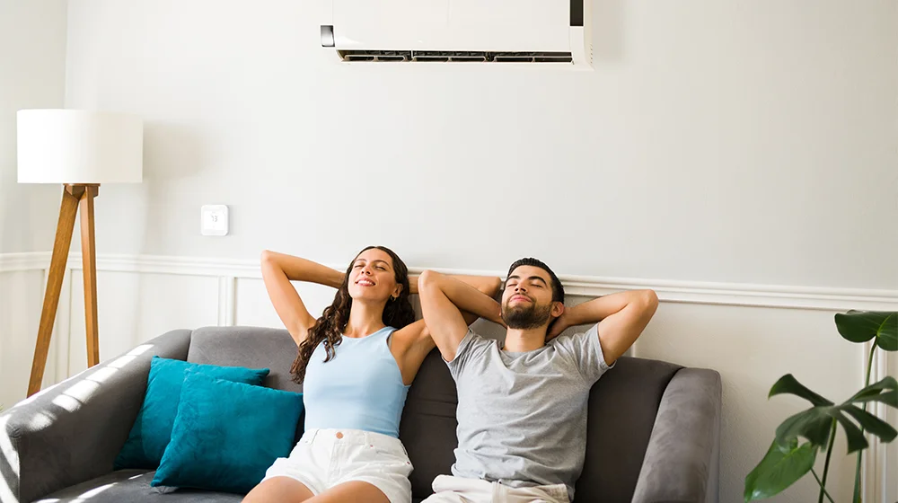 max on the wall controlling the mini-split inverter