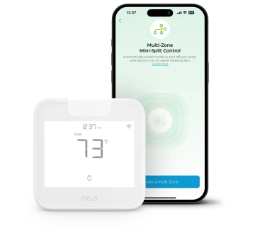Cielo Breez Max for multi-zone mini-split control via Cielo Home app
