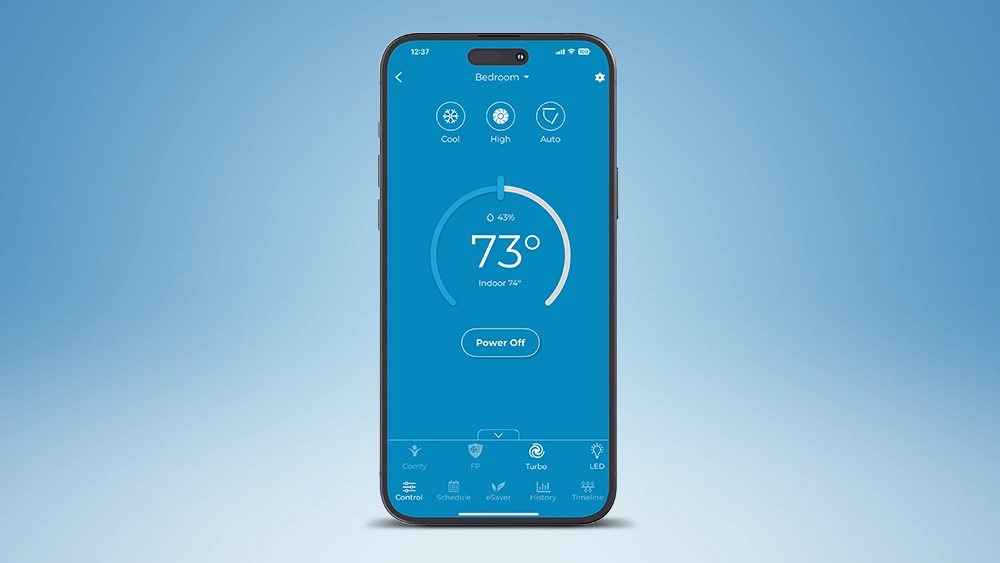 Turbo mode Cielo Home app
