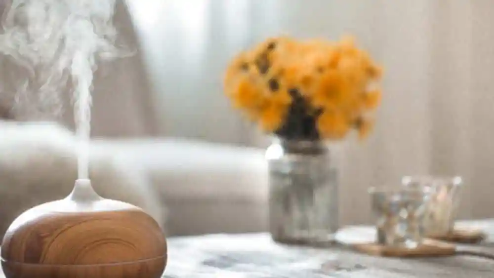 Humidifier in the room.