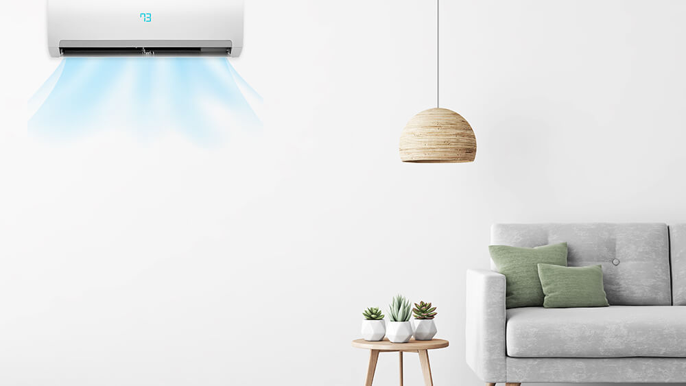 AC needs a tune up when the AC blows warm air