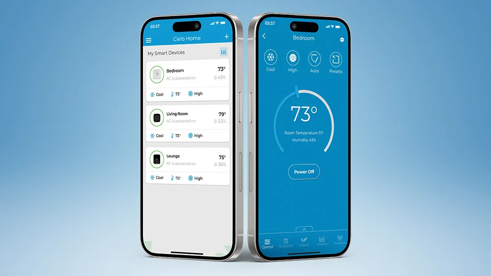 Control air conditioner with phone, how to control air conditioner with android phone for global control