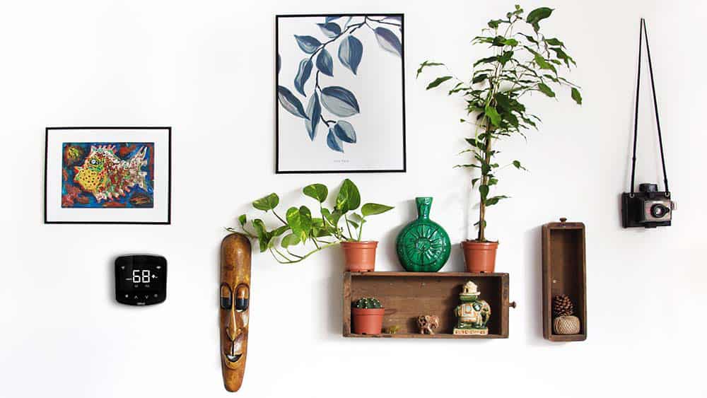 Cielo Breez Plus on the wall.