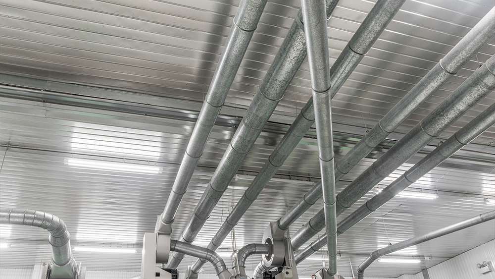 Poorly insulated ductwork