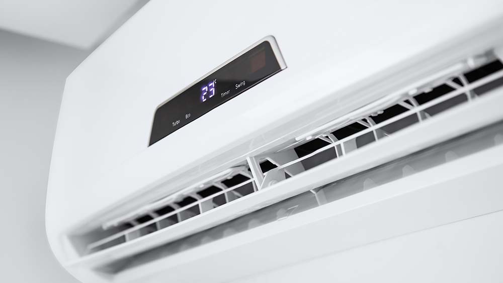 Use air conditioners to control  home humidity level